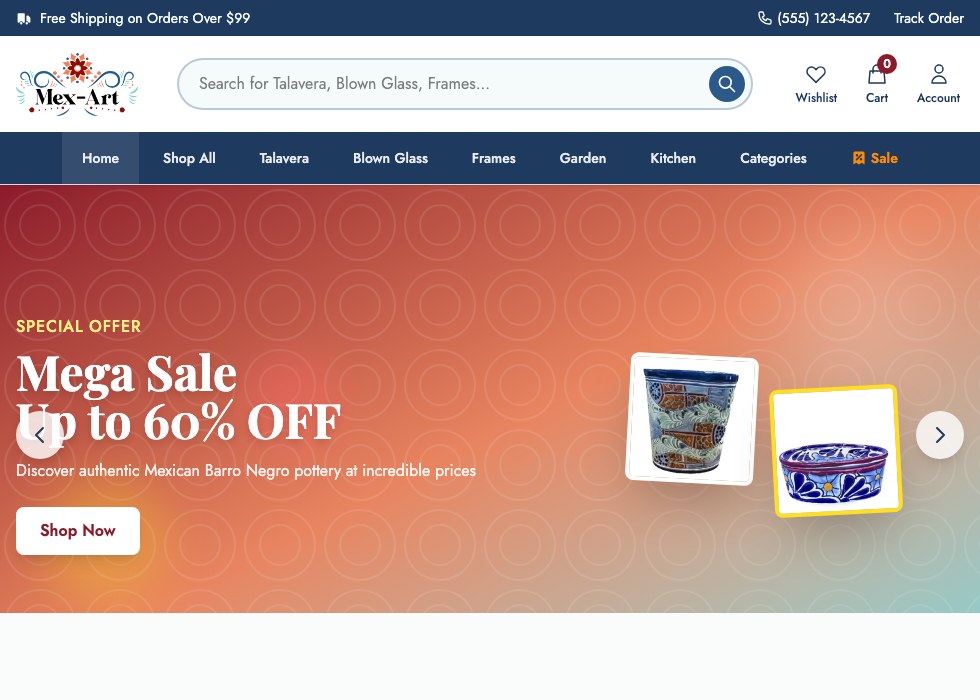 MexArtCraft — Artesanías mexicanas