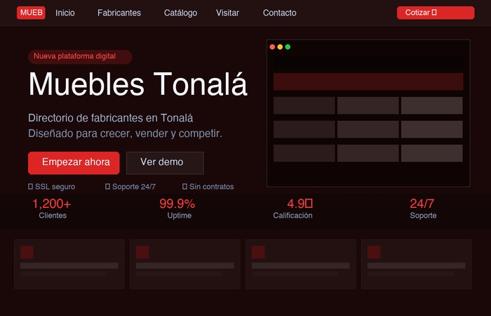 Muebles de Tonalá — Directorio de fabricantes
