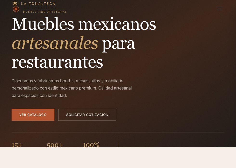 Muebles Tonalteca — Muebles artesanales de Tonalá