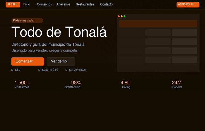 Todo de Tonalá — Directorio y guía de Tonalá